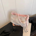 Floral Pattern Shoulder Bag