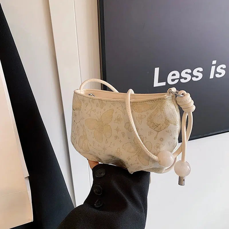 Floral Pattern Shoulder Bag