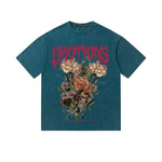 Floral Print Short Sleeve T-shirt