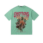 Floral Print Short Sleeve T-shirt