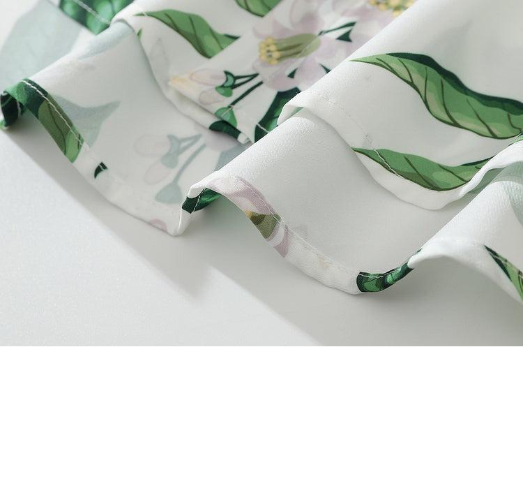 Floral Print Short-sleeved Shirt
