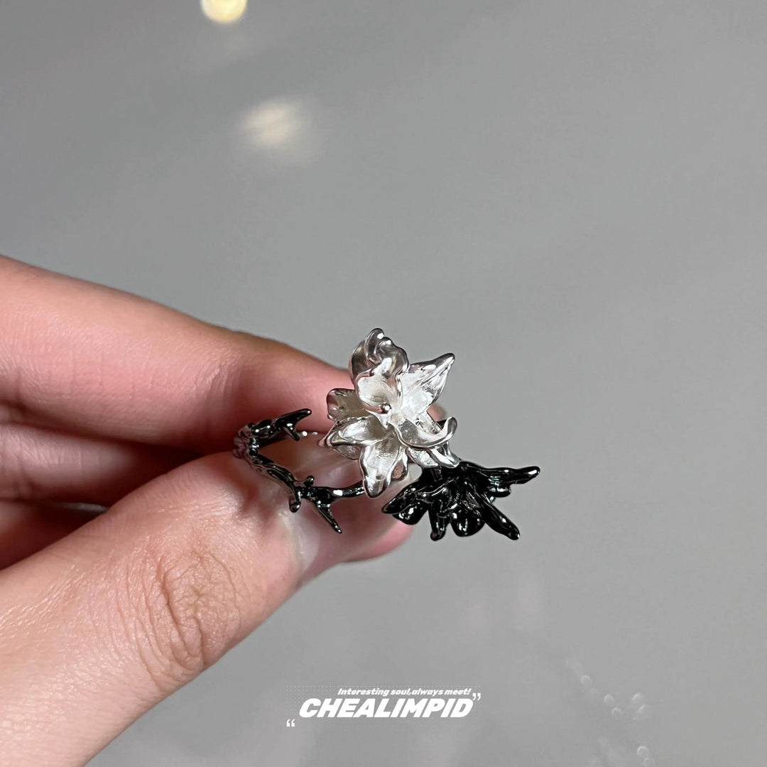 Flower Open Ring