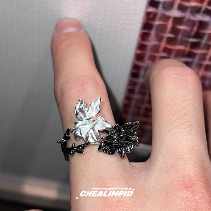 Flower Open Ring