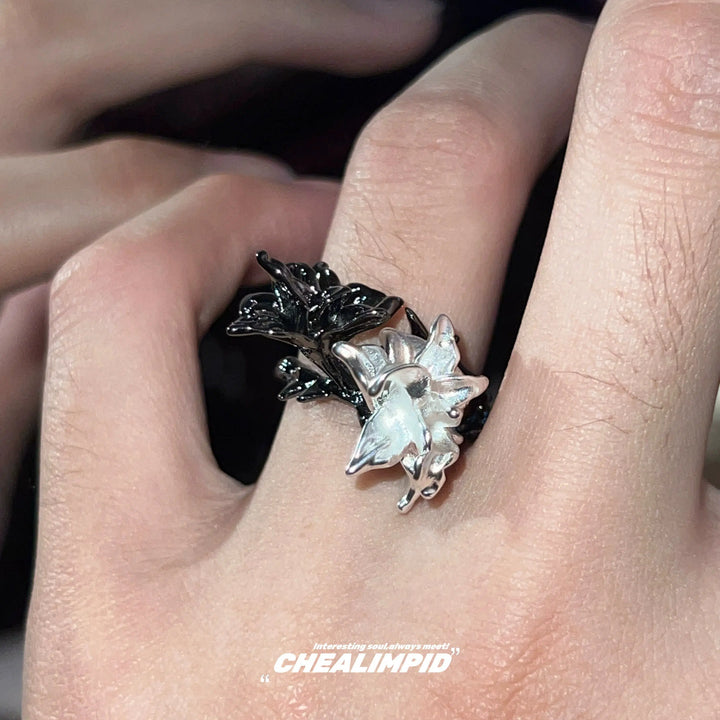 Flower Open Ring