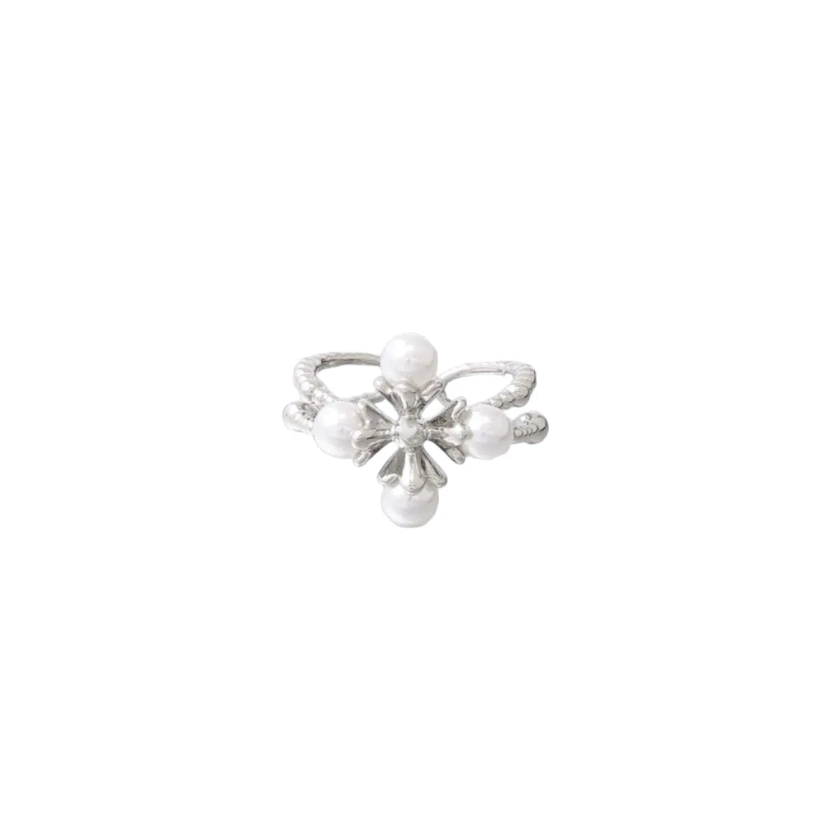 Flower Cross Ring