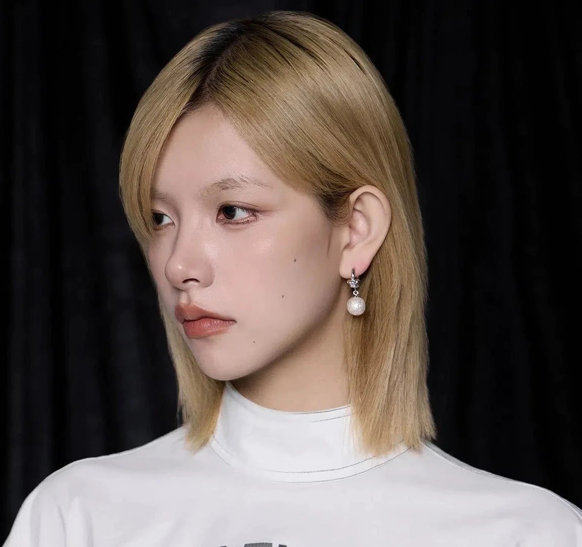 Flower Pearl Earrings