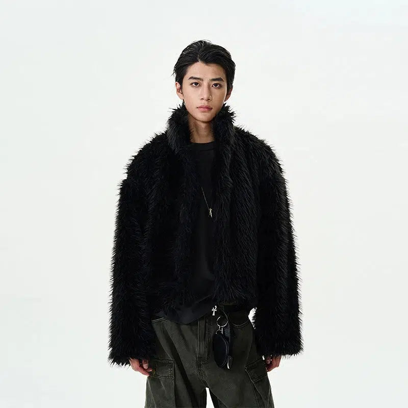 Fluffy Cotton-Padded Jacket