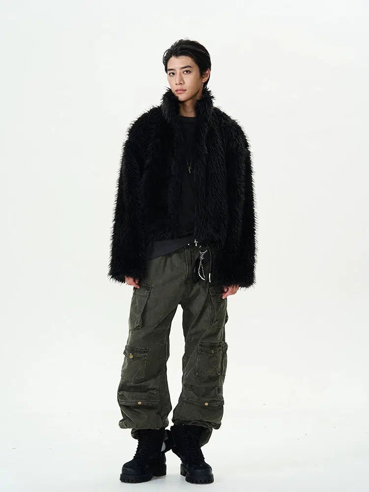 Fluffy Cotton-Padded Jacket