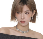 Flying Saucer Pendant Earrings