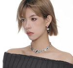 Flying Saucer Pendant Earrings