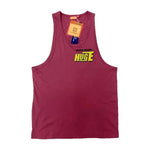 Foam Printing Sleeveless Vest