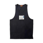 Foamed Printed Sleeveless Vest