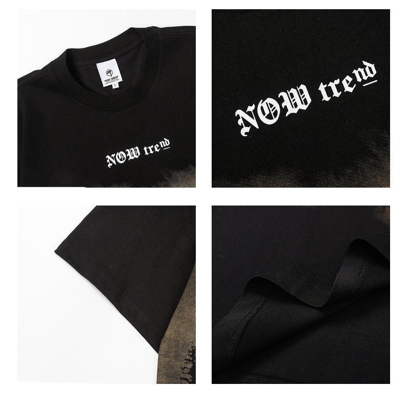 Forest Theme Printed Short-sleeved T-shirt