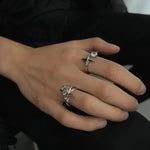 Four-pointed Star Ring