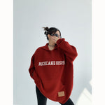 Front Pocket Hooded Pullover Sweatshirt