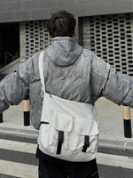 Front Pockets Messenger Bag