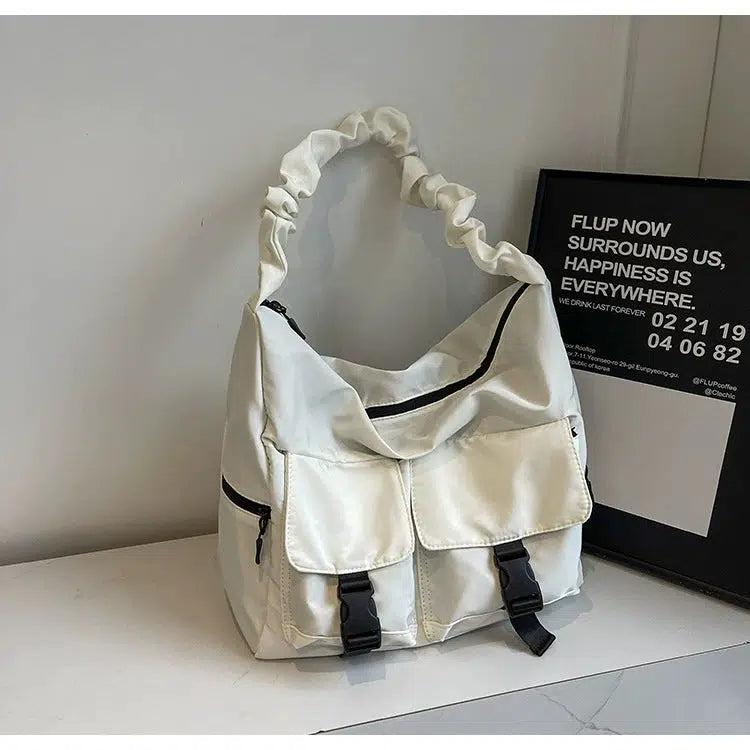 Front Pockets Messenger Bag