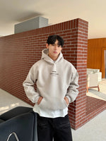 Front Print Hooded Sweatshirt