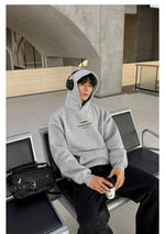 Front Print Hooded Sweatshirt