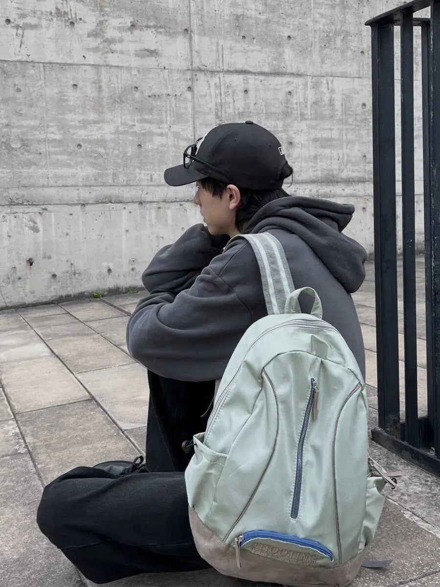 Front Side Pockets Casual Urban Backpack