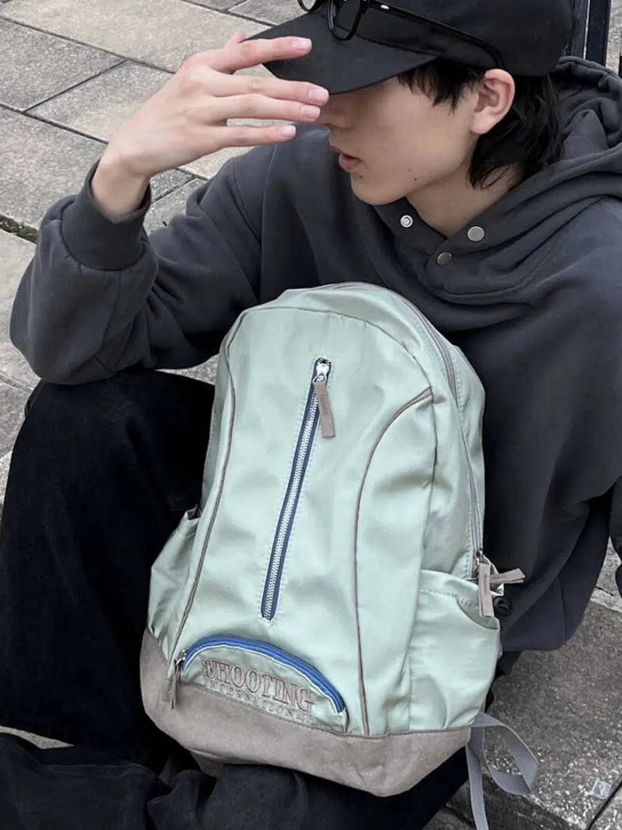 Front Side Pockets Casual Urban Backpack