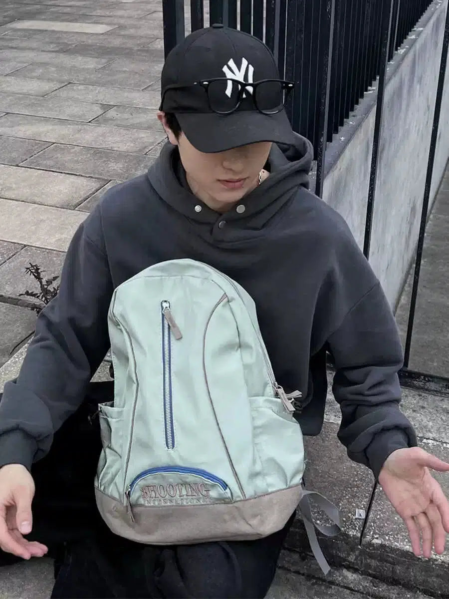 Front Side Pockets Casual Urban Backpack