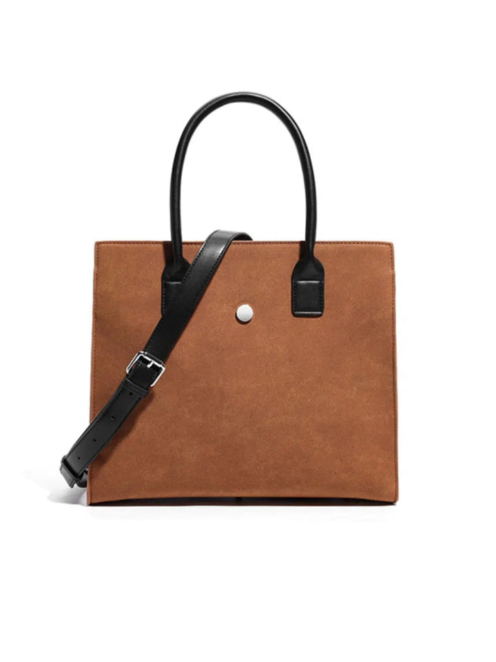 Frosted Suede Handbag