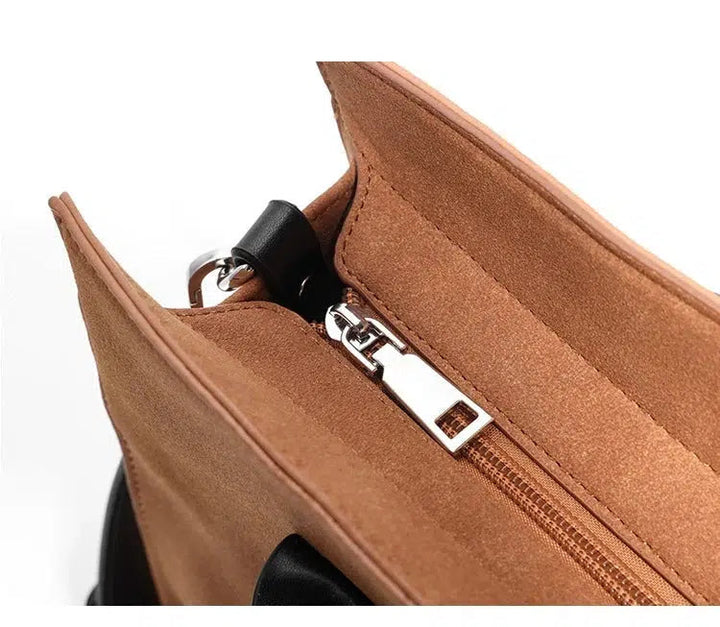 Frosted Suede Handbag