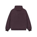 Dyed Washed Hooded Jacket