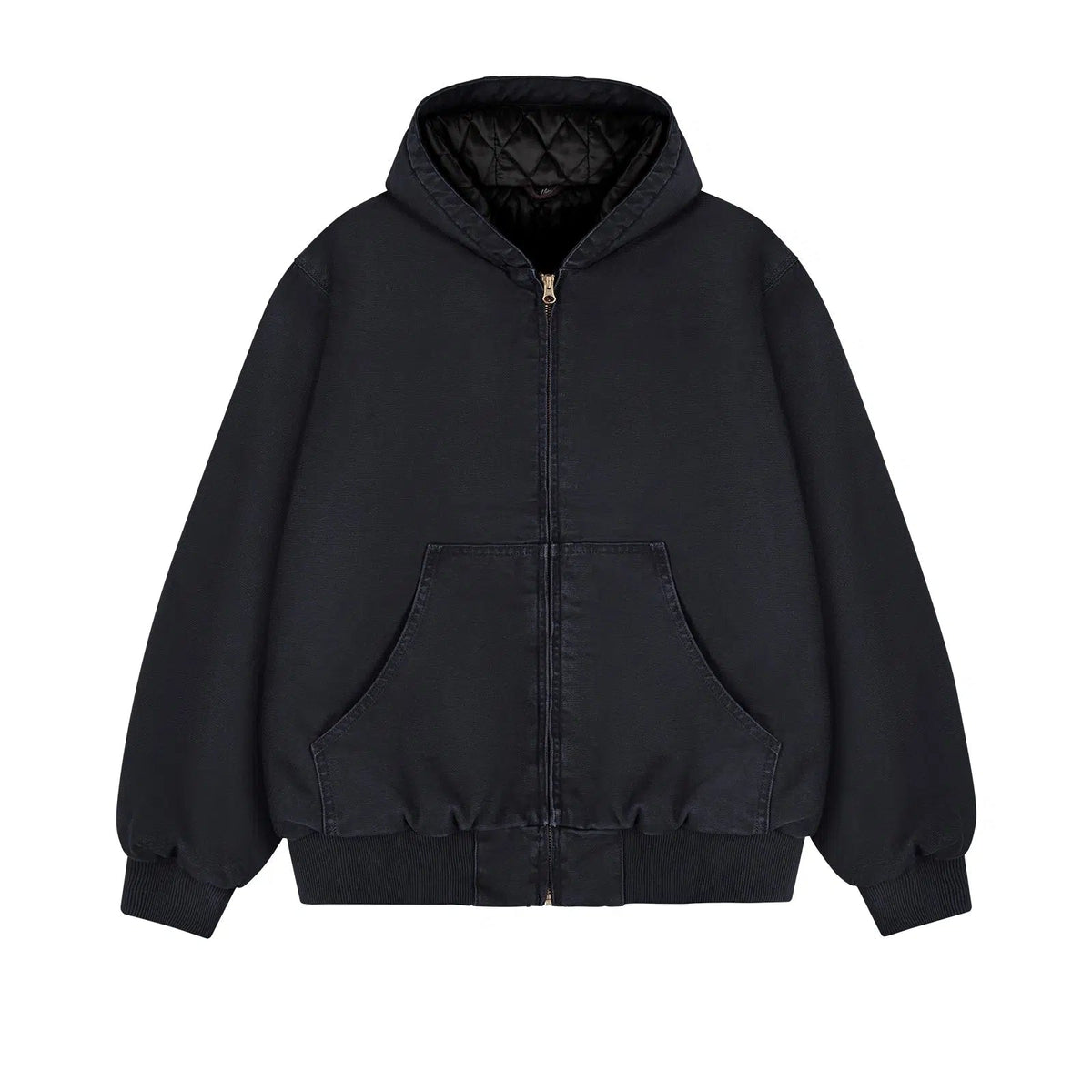 Dyed Washed Hooded Jacket