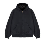 Dyed Washed Hooded Jacket