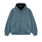 Dyed Washed Hooded Jacket