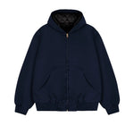 Dyed Washed Hooded Jacket