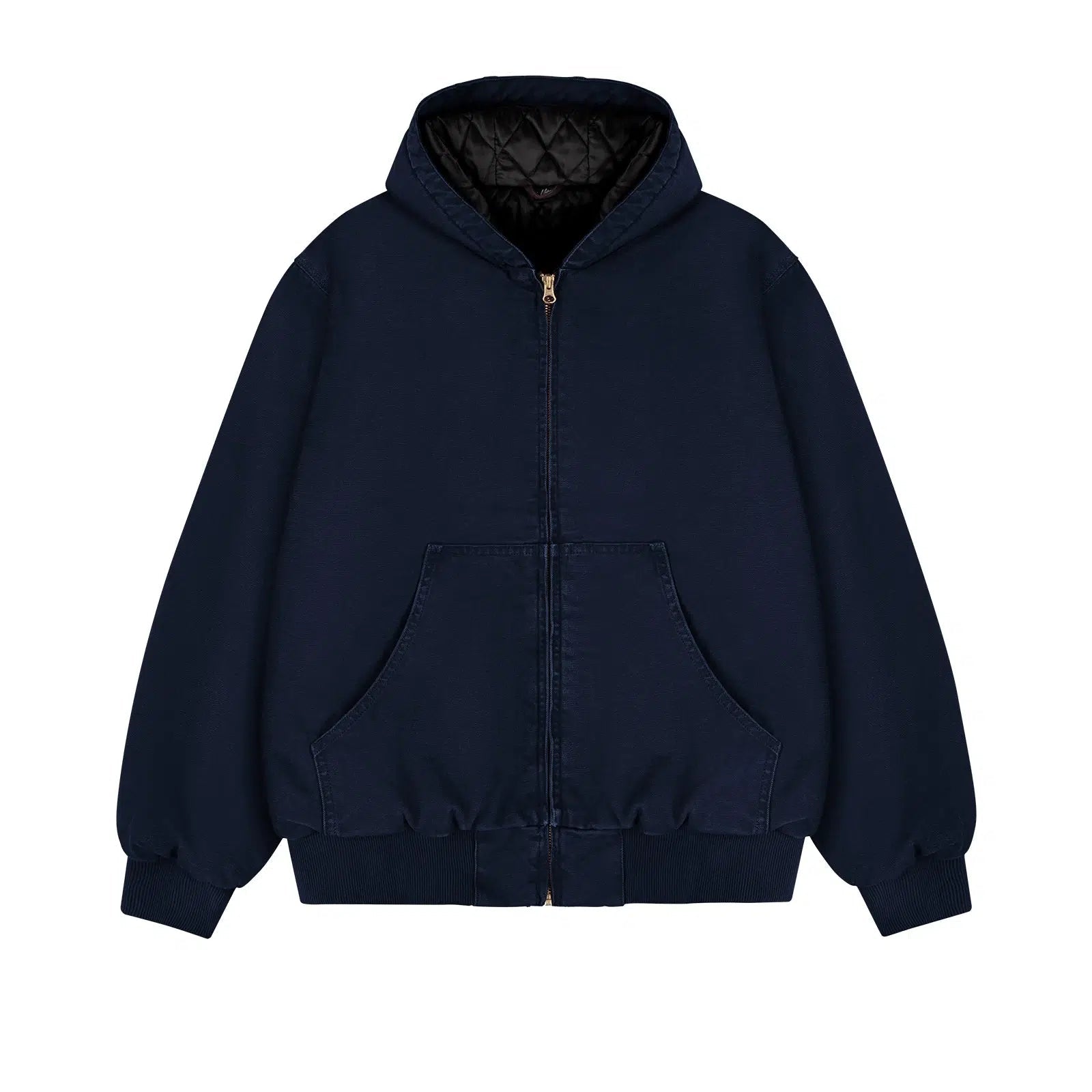 Dyed Washed Hooded Jacket