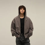 Full Zip Hooded Sweatshirt Jacket