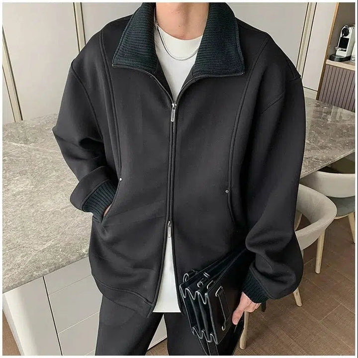 Full Zipper Sweatshirt & Sweatpants