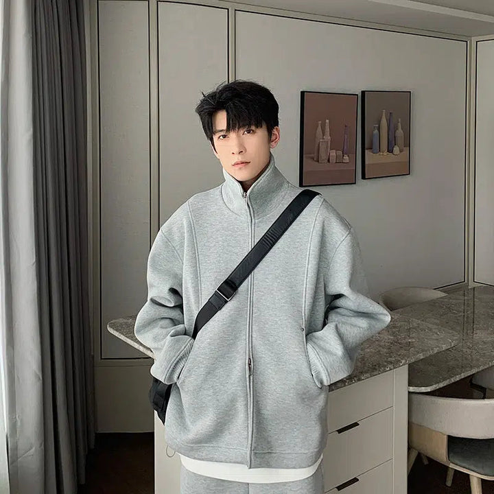Full Zipper Sweatshirt & Sweatpants