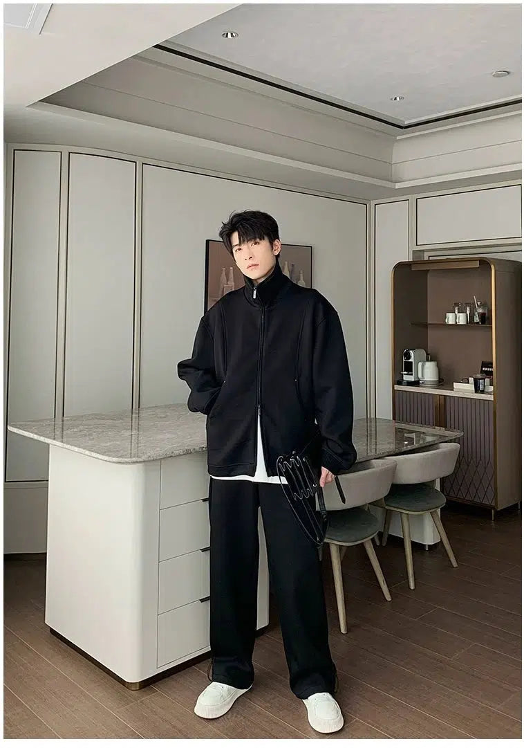 Full Zipper Sweatshirt & Sweatpants