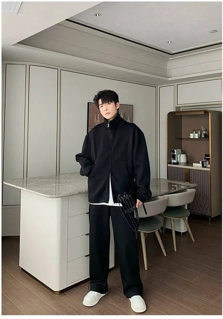 Full Zipper Sweatshirt & Sweatpants