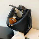 Fun Pom Keychain Shoulder Bag