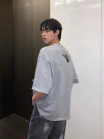 Fun Portrait Print T-shirt