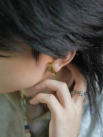 Geometric Metal Bar Earrings