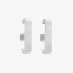 Geometric Metal Bar Earrings