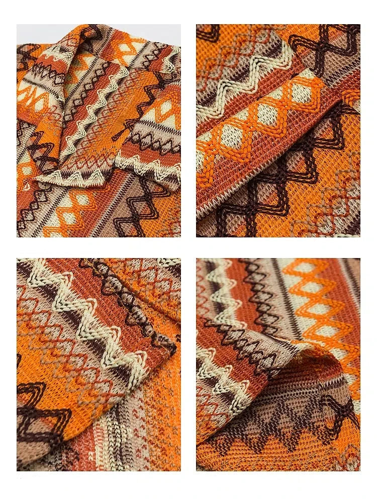 Geometric Pattern Casual Shirt