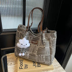 Geometric Pattern Tote Bag