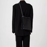 Geometric Pocket Crossbody Bag