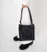 Geometric Pocket Crossbody Bag