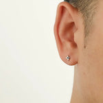 Geometric Star Stud Earrings