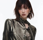 Ginkgo Pendant Earrings