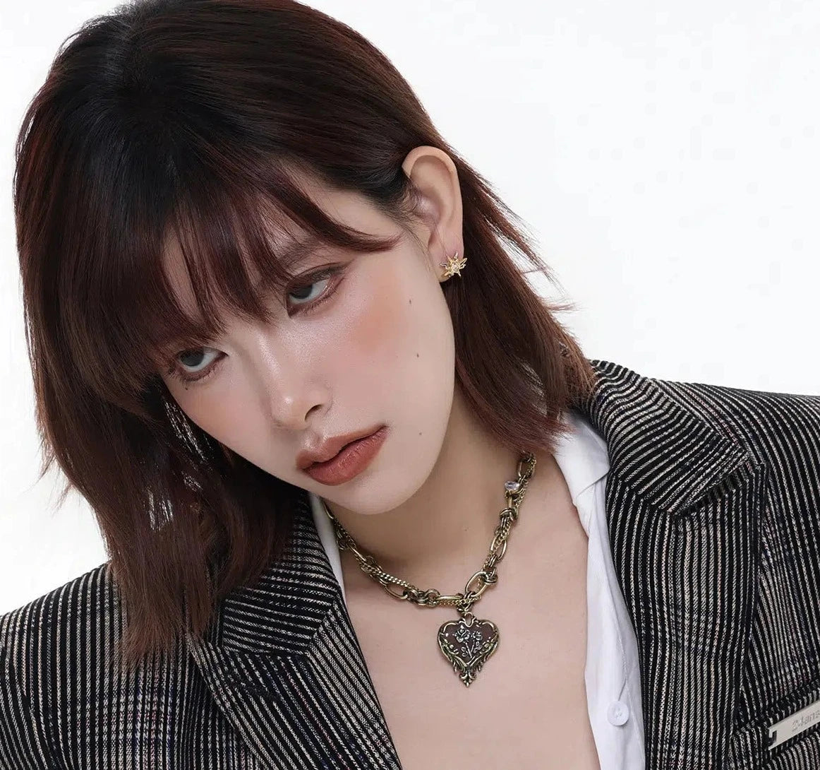 Golden Star Earrings